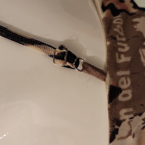 [Forever 21] Beige Print Spaghetti Strap Dress - Size L - Picture 5 of 8